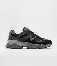 New Balance 9060 Shoes in Black and Grey