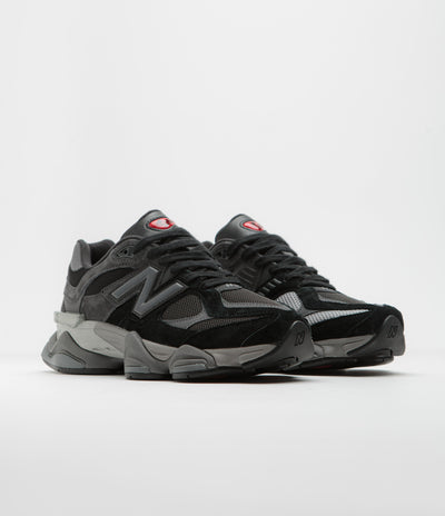 New Balance 9060 Shoes in Black and Grey