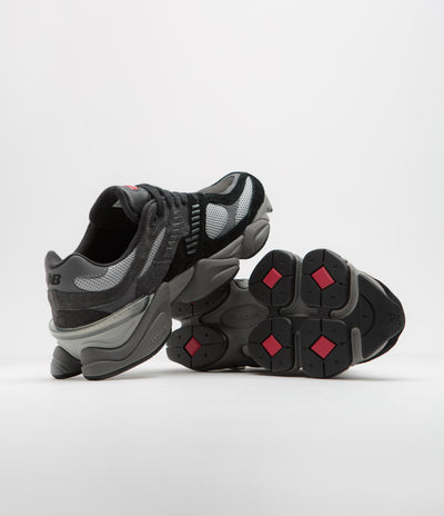 New Balance 9060 Shoes in Black and Grey
