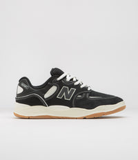 New Balance Numeric 1010 Tiago Lemos Shoes in Black and White / Gum