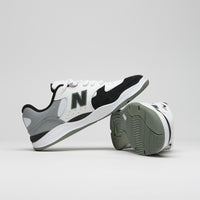 New Balance Numeric 1010 Tiago Lemos Shoes - White / Black / Grey thumbnail