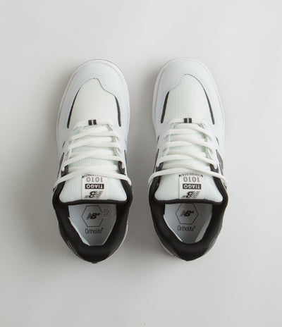 New Balance Numeric 1010 Tiago Lemos Shoes - White / Black / White