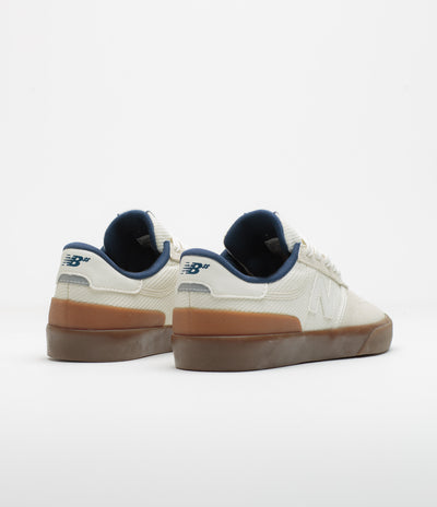 New Balance Numeric 272 Shoes in Sea Salt and Dark Gum