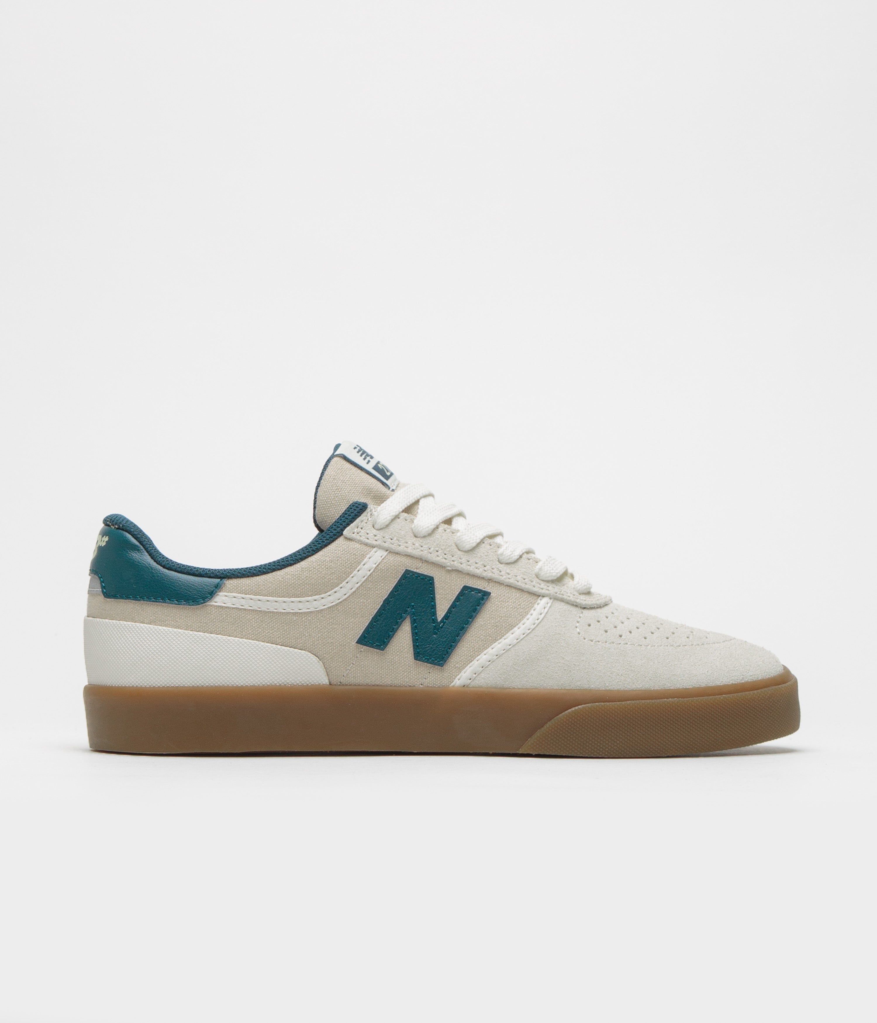 New Balance Numeric 272 Shoes in Sea Salt and Teal