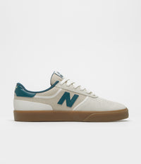 New Balance Numeric 272 Shoes in Sea Salt and Teal