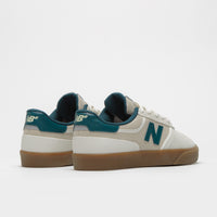New Balance Numeric 272 Shoes - Sea Salt / Teal thumbnail
