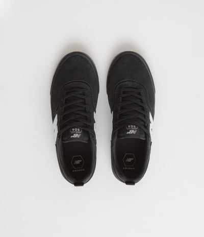 New Balance Numeric 306 Jamie Foy Shoes - Black / Black / White