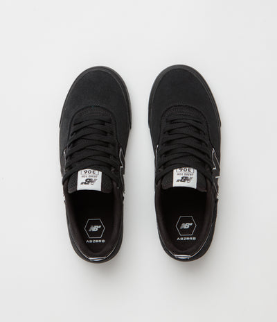 New Balance Numeric 306 Jamie Foy Shoes - Black / Black / White