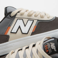New Balance Numeric 306 Jamie Foy Shoes - Black Cement thumbnail