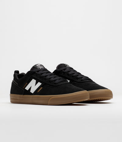 New Balance Numeric 306 Jamie Foy Shoes in Black and Gum
