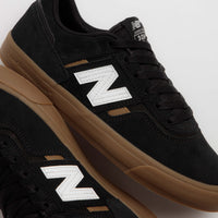 New Balance Numeric 306 Jamie Foy Shoes in Black and Gum thumbnail