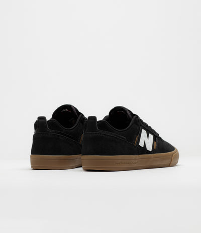 New Balance Numeric 306 Jamie Foy Shoes in Black and Gum