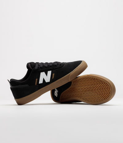 New Balance Numeric 306 Jamie Foy Shoes in Black and Gum