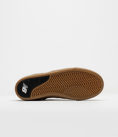 New Balance Numeric 306 Jamie Foy Shoes in Black and Gum