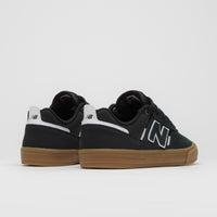 New Balance Numeric 306 Jamie Foy Shoes in Black and Gum / White thumbnail