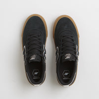 New Balance Numeric 306 Jamie Foy Shoes in Black and Gum / White thumbnail