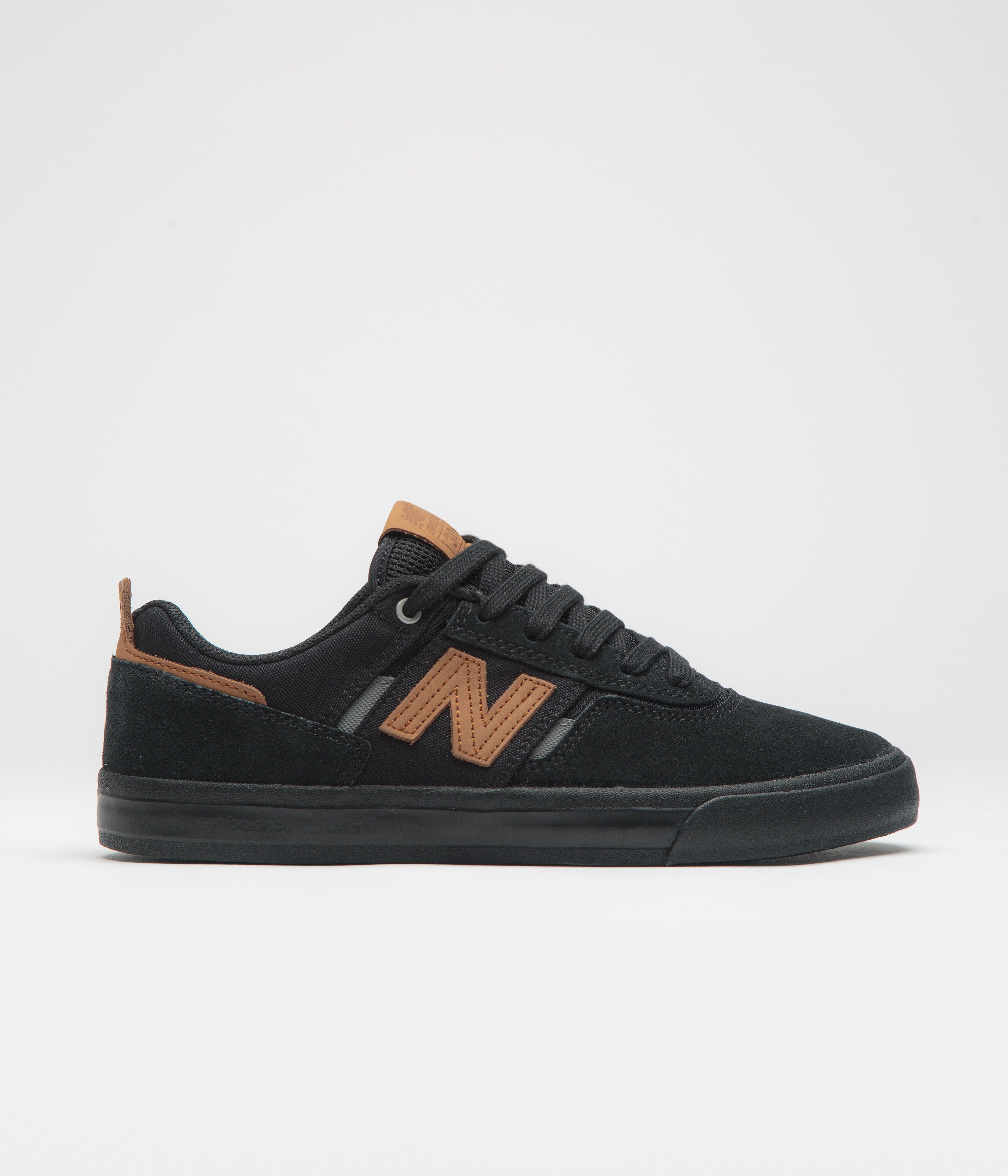 New Balance Numeric 306 Jamie Foy Shoes in Black and Orange / Black