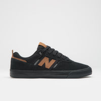 New Balance Numeric 306 Jamie Foy Shoes in Black and Orange / Black thumbnail