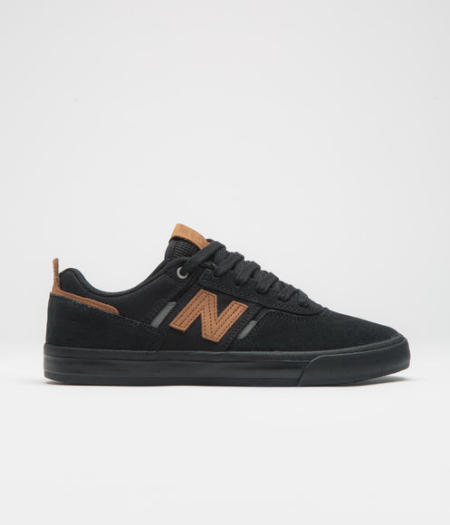 New Balance Numeric 306 Jamie Foy Shoes - Black / Orange / Black