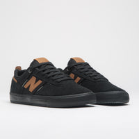 New Balance Numeric 306 Jamie Foy Shoes - Black / Orange / Black thumbnail