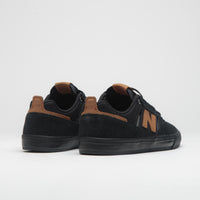 New Balance Numeric 306 Jamie Foy Shoes - Black / Orange / Black thumbnail