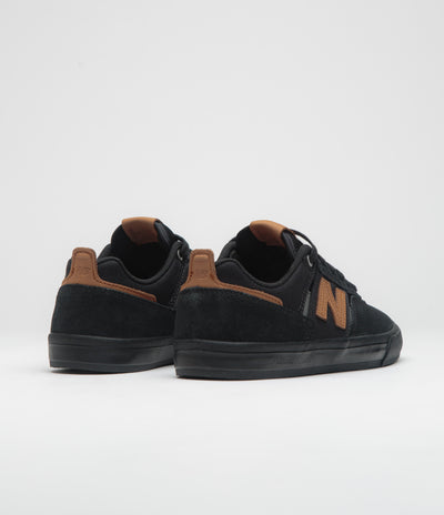 New Balance Numeric 306 Jamie Foy Shoes - Black / Orange / Black