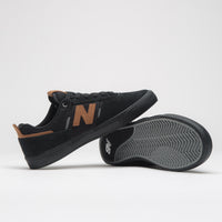 New Balance Numeric 306 Jamie Foy Shoes - Black / Orange / Black thumbnail