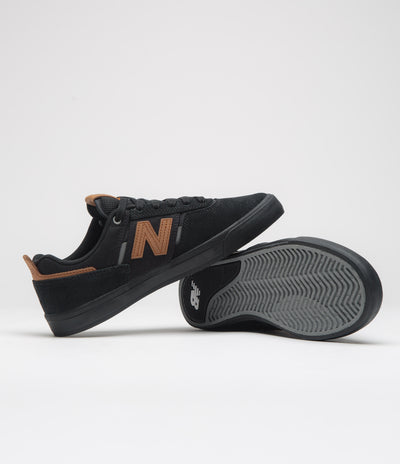 New Balance Numeric 306 Jamie Foy Shoes - Black / Orange / Black