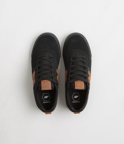 New Balance Numeric 306 Jamie Foy Shoes - Black / Orange / Black