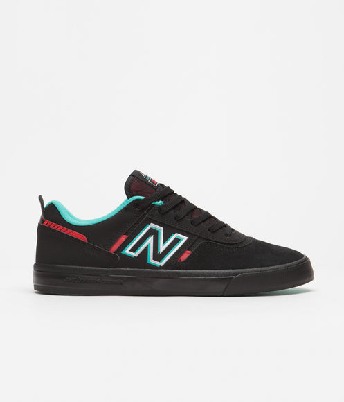 New Balance Numeric 306 Jamie Foy Shoes - Black / Red / Black