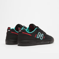 New Balance Numeric 306 Jamie Foy Shoes - Black / Red / Black thumbnail