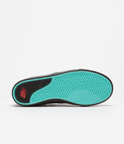 New Balance Numeric 306 Jamie Foy Shoes - Black / Red / Black