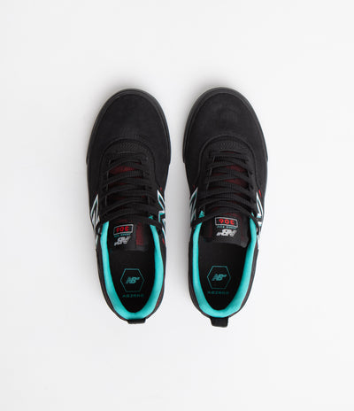 New Balance Numeric 306 Jamie Foy Shoes - Black / Red / Black