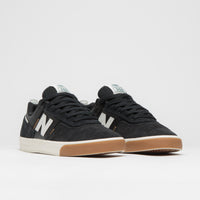 New Balance Numeric 306 Jamie Foy Shoes in Black and White / Black / White thumbnail