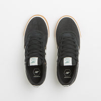 New Balance Numeric 306 Jamie Foy Shoes in Black and White / Black / White thumbnail