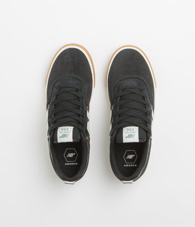 New Balance Numeric 306 Jamie Foy Shoes in Black and White / Black / White