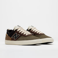 New Balance Numeric 306 Jamie Foy Shoes - Brown / Olive thumbnail