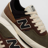 New Balance Numeric 306 Jamie Foy Shoes - Brown / Olive thumbnail