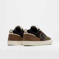 New Balance Numeric 306 Jamie Foy Shoes - Brown / Olive thumbnail