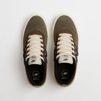 New Balance Numeric 306 Jamie Foy Shoes - Brown / Olive thumbnail