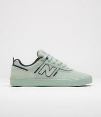 New Balance Numeric 306 Jamie Foy Shoes in Mosaic Green and Black