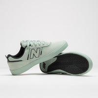 New Balance Numeric 306 Jamie Foy Shoes in Mosaic Green and Black thumbnail