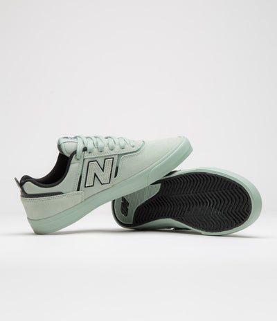 New Balance Numeric 306 Jamie Foy Shoes in Mosaic Green and Black