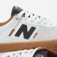 New Balance Numeric 306 Jamie Foy Shoes - Sea Salt / Gum / Black thumbnail