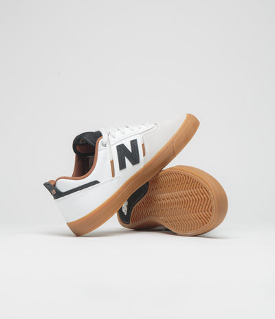 New Balance Numeric 306 Jamie Foy Shoes - Sea Salt / Gum / Black