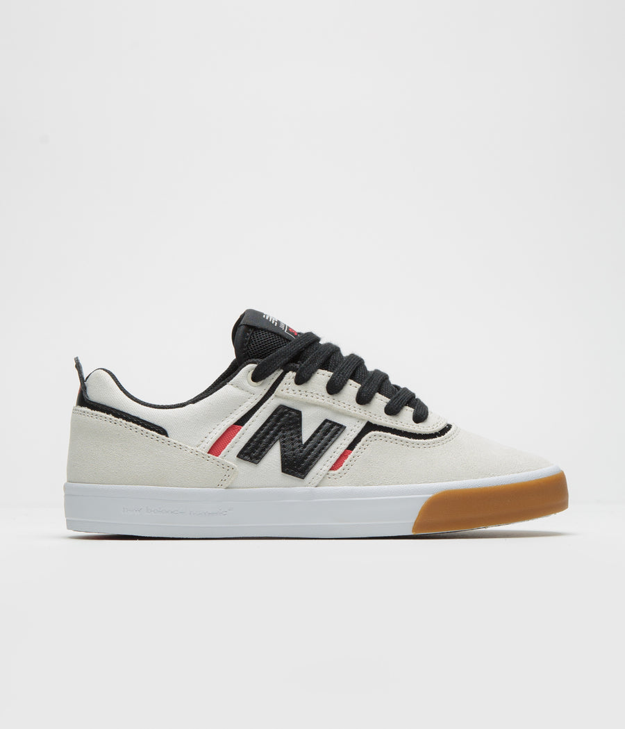 New Balance Numeric 306 Jamie Foy Shoes in Sea Salt and White