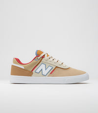 New Balance Numeric 306 Jamie Foy Shoes in Tan and Red