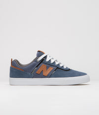 New Balance Numeric 306 Jamie Foy Shoes in Vintage Indigo and Brown