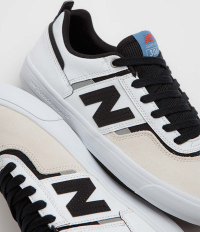 New Balance Numeric 306 Jamie Foy Shoes - White / Black