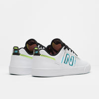 New Balance Numeric 306 Jamie Foy Shoes - White / Blue thumbnail